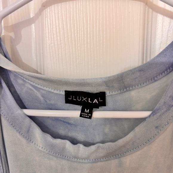 Jluxlabel Blue Tie-Dye Sleeveless Maxi Dress - Picture 4 of 5